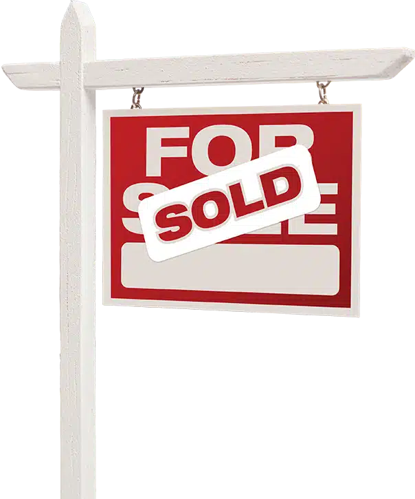 Sold sign