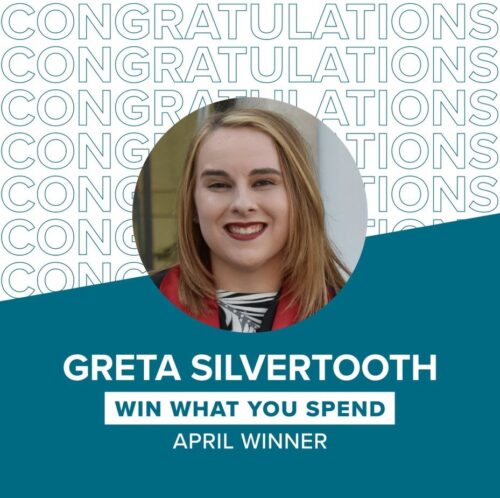 April Win What You Spend Winner
