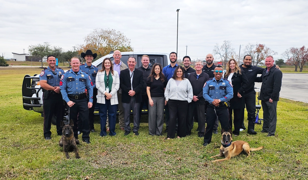AMOCO FCU Supports Law Enforcement with Donation for New K-9 Officer