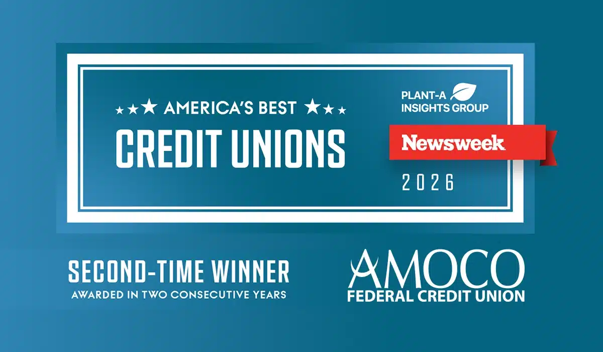 For the Second Time, AMOCO FCU Named to Newsweek’s America’s Best Regional Banks & Credit Unions 2026